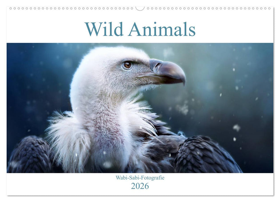 Wild Animals - Wilde Tiere (CALVENDO Wandkalender 2026)