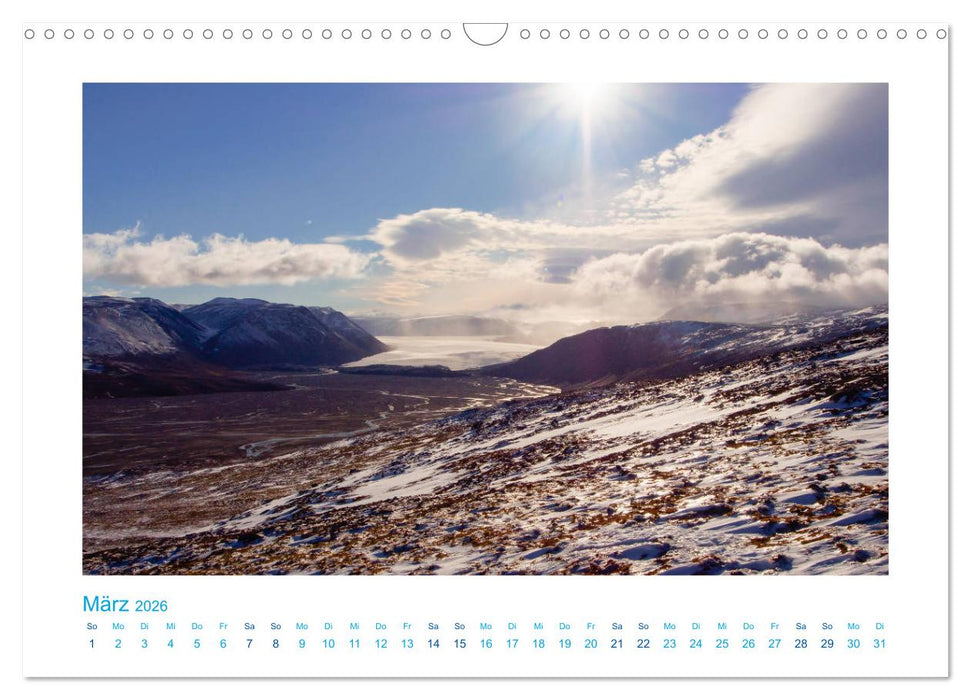 Spitzbergen - Landschaft - Eis - Tierwelt (CALVENDO Wandkalender 2026)