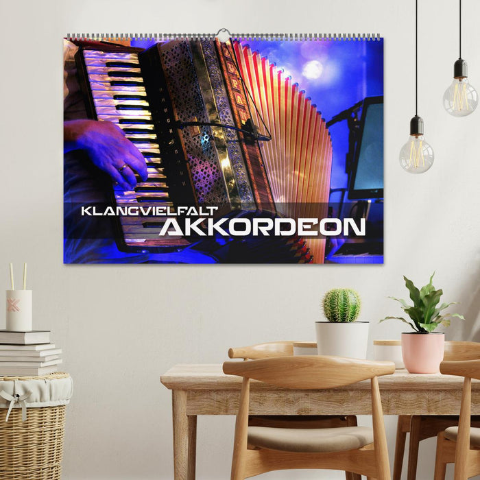 Klangvielfalt Akkordeon (CALVENDO Wandkalender 2026)