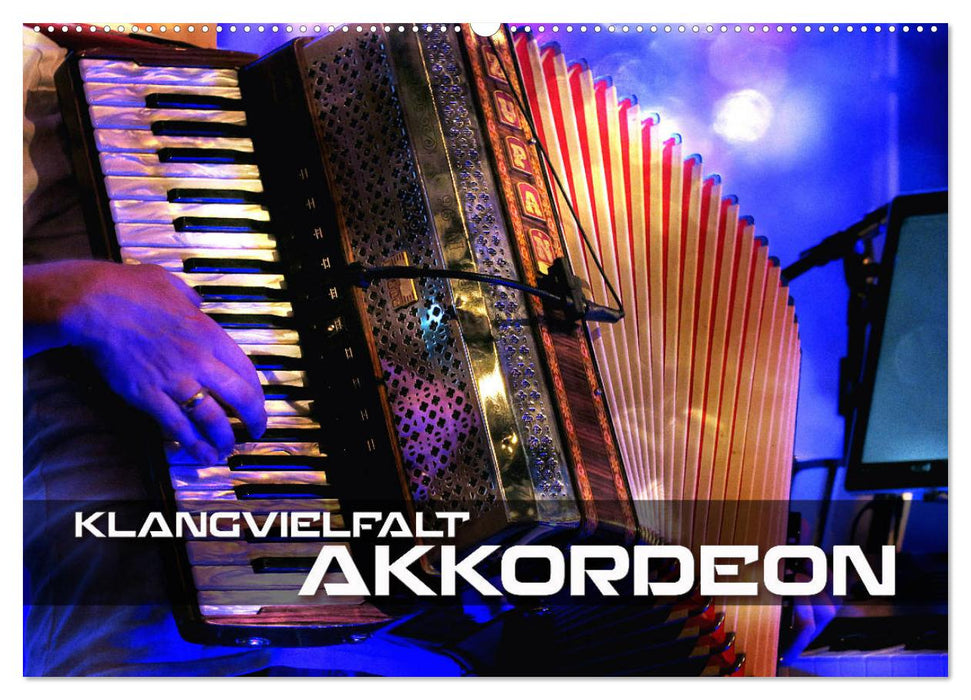 Klangvielfalt Akkordeon (CALVENDO Wandkalender 2026)