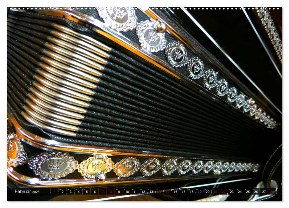 Klangvielfalt Akkordeon (CALVENDO Premium Wandkalender 2026)