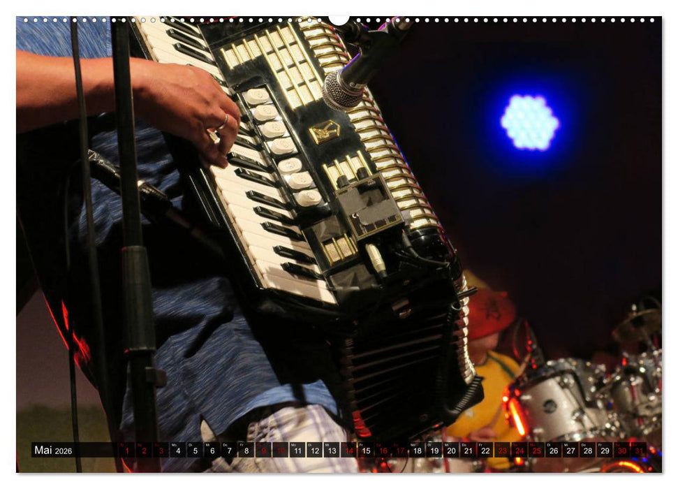 Klangvielfalt Akkordeon (CALVENDO Premium Wandkalender 2026)