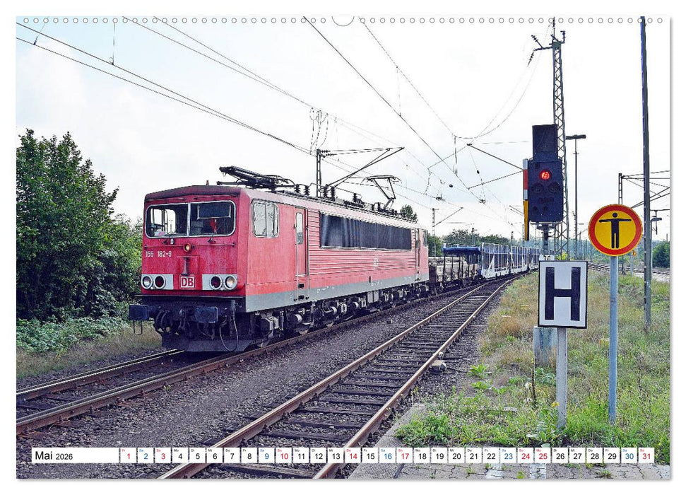 Die Baureihe 250 - Reichsbahnlok in DB-Diensten (CALVENDO Wandkalender 2026)