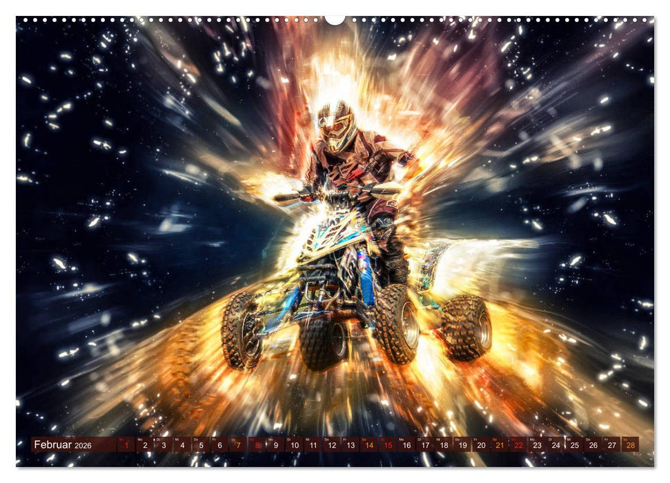 Quad grenzenlos (CALVENDO Premium Wandkalender 2026)