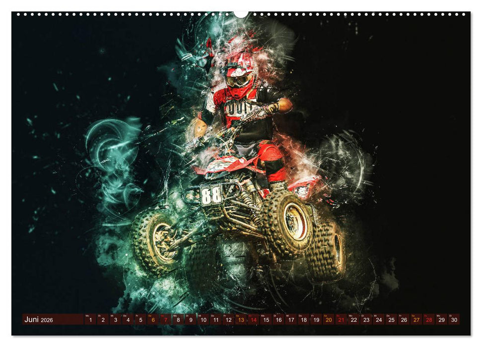 Quad grenzenlos (CALVENDO Premium Wandkalender 2026)