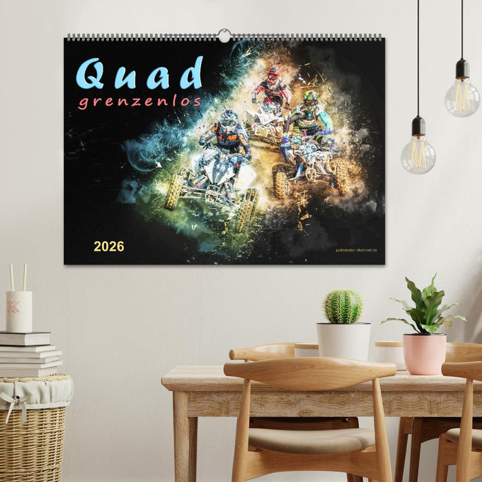 Quad grenzenlos (CALVENDO Wandkalender 2026)