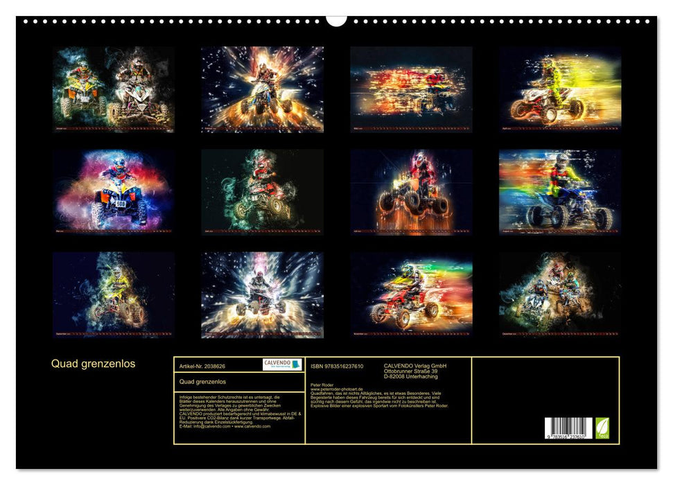 Quad grenzenlos (CALVENDO Wandkalender 2026)