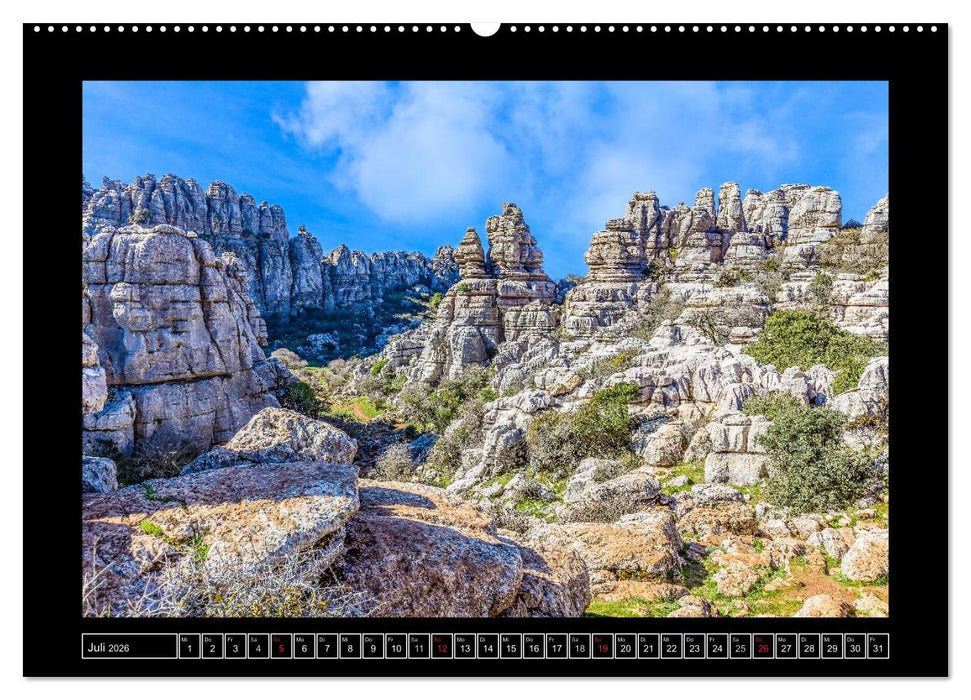 Andalusien - Die Seele Spaniens (CALVENDO Premium Wandkalender 2026)