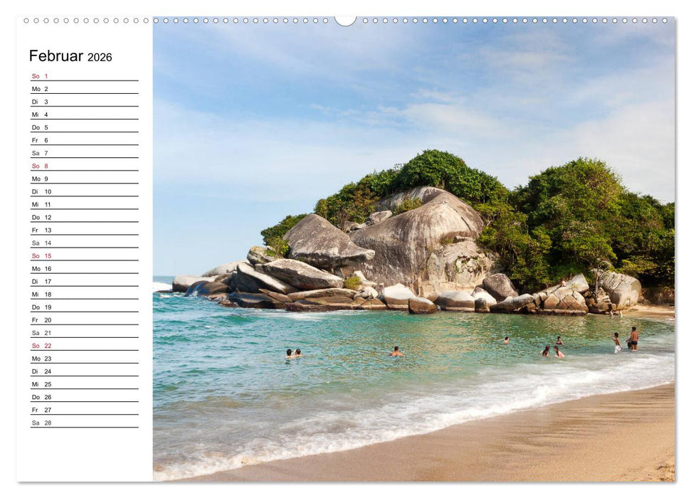 Kolumbien Impressionen (CALVENDO Premium Wandkalender 2026)