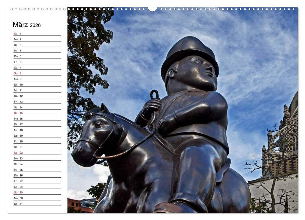 Kolumbien Impressionen (CALVENDO Premium Wandkalender 2026)