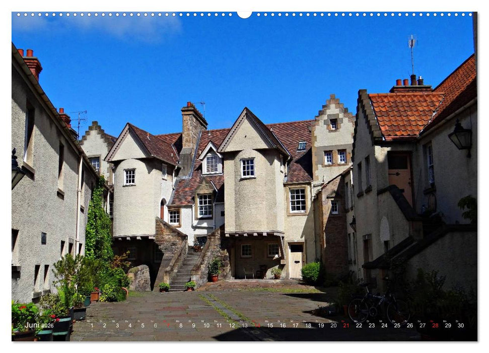 Edinburgh - Dùn Èideann (CALVENDO Premium Wandkalender 2026)