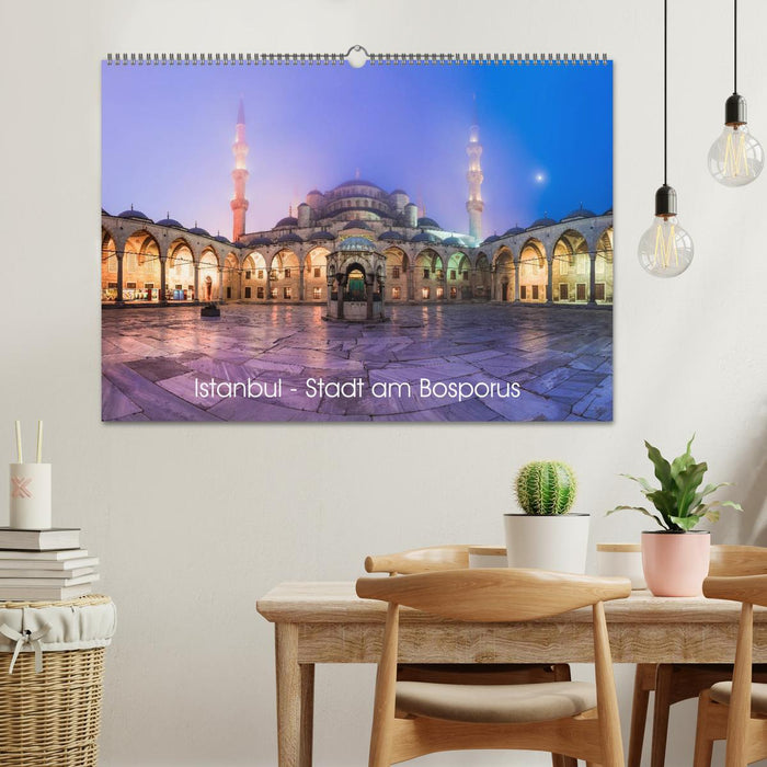 Istanbul - Stadt am Bosporus (CALVENDO Wandkalender 2026)