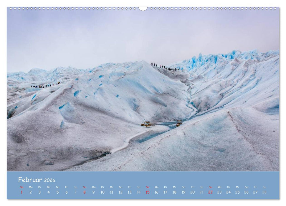 Patagonien 2026 - Traumziel in den Anden (CALVENDO Wandkalender 2026)