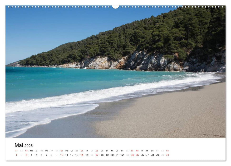 Alónnisos, Skiáthos, Skópelos (CALVENDO Premium Wandkalender 2026)