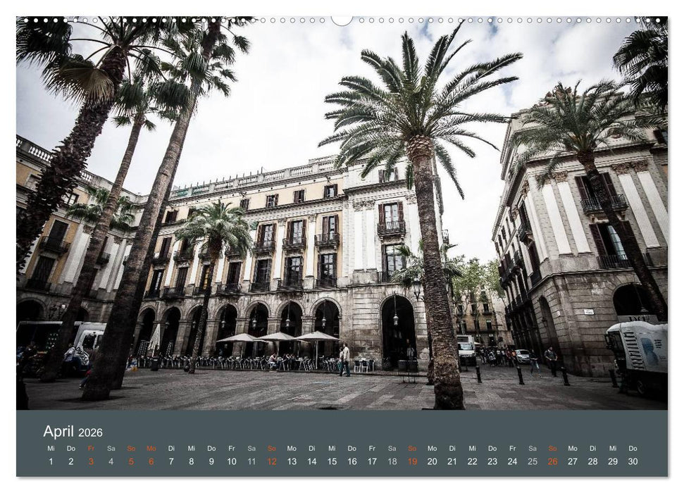 Barcelona - Faszinierende Architektur (CALVENDO Premium Wandkalender 2026)