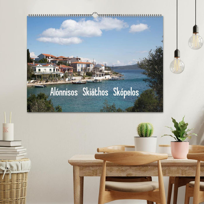 Alónnisos, Skiáthos, Skópelos (CALVENDO Wandkalender 2026)