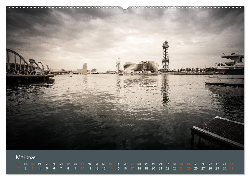 Barcelona - Faszinierende Architektur (CALVENDO Wandkalender 2026)