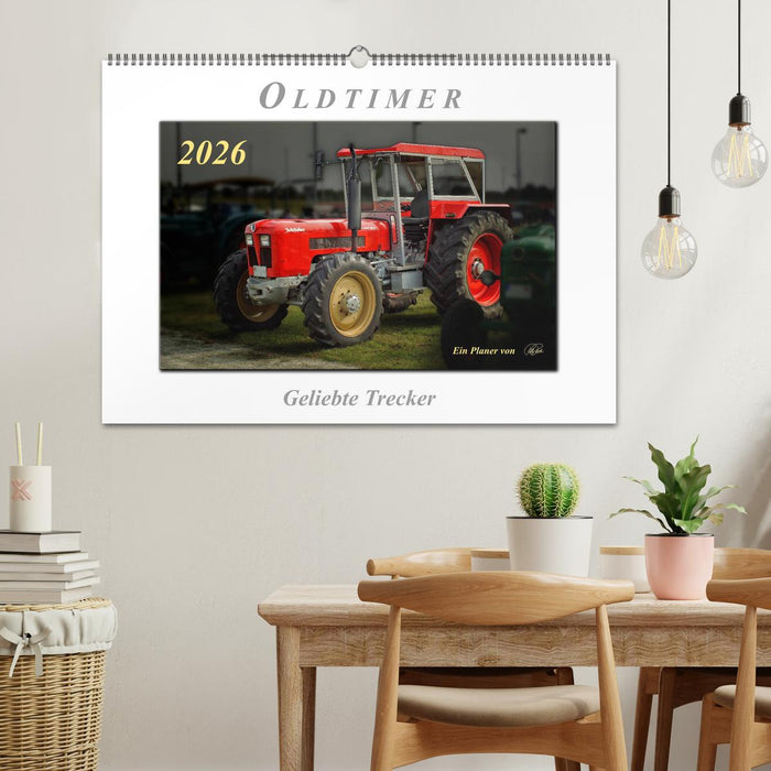 Oldtimer - geliebte Trecker (CALVENDO Wandkalender 2026)