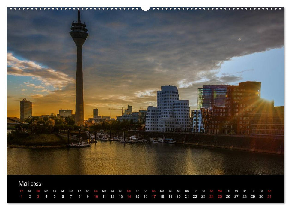 Düsseldorf - Impressionen (CALVENDO Premium Wandkalender 2026)