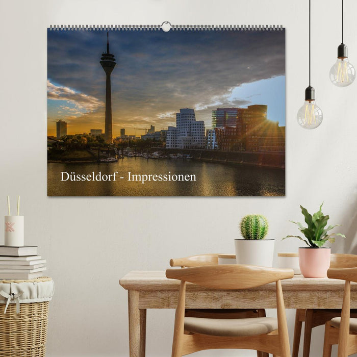 Düsseldorf - Impressionen (CALVENDO Wandkalender 2026)