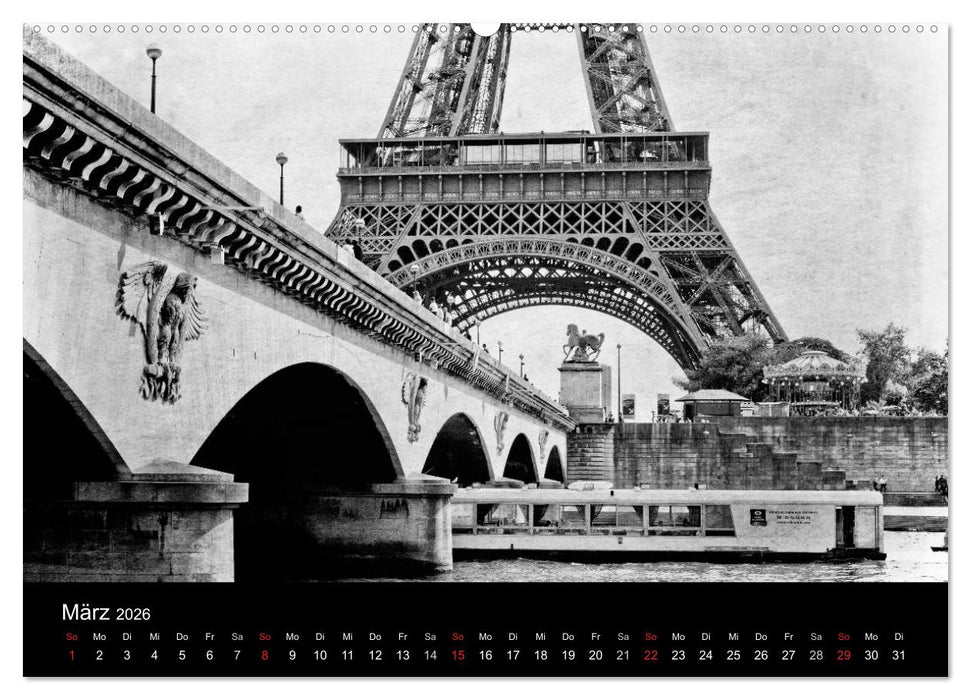 Streifzug durch Paris (CALVENDO Wandkalender 2026)