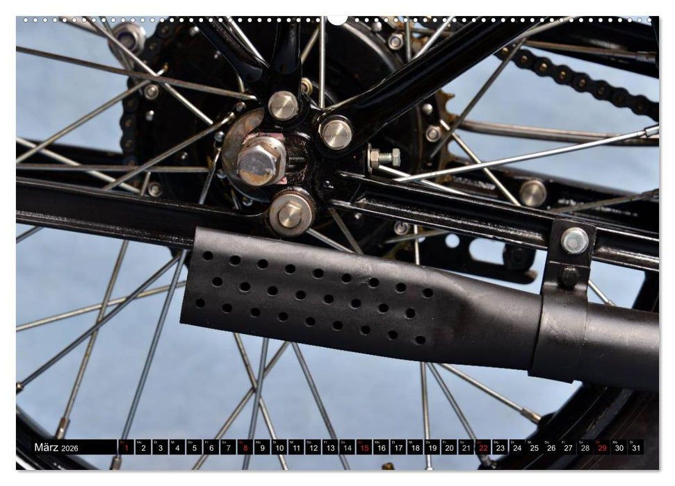 Zündapp Z 300 (CALVENDO Premium Wandkalender 2026)