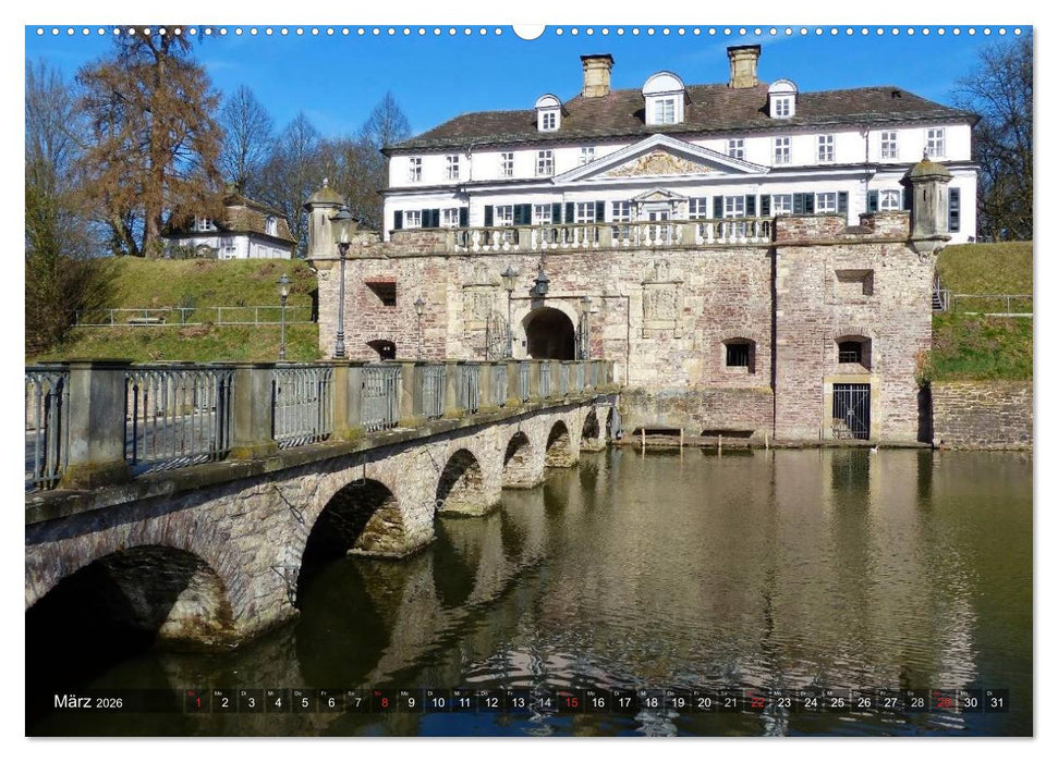 Bad Pyrmont - eine Kurstadt mit Flair (CALVENDO Premium Wandkalender 2026)
