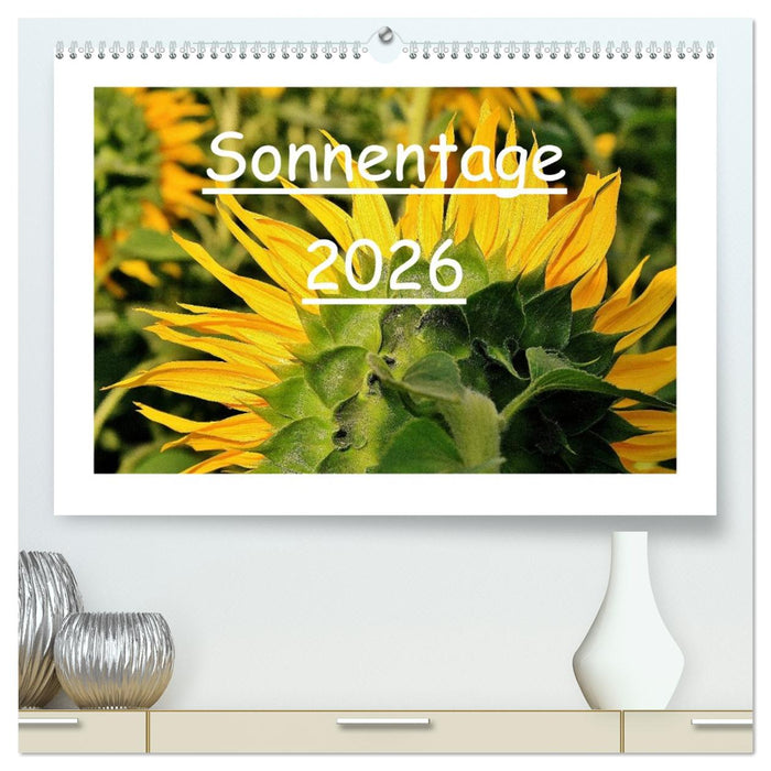 Sonnentage 2026 (CALVENDO Premium Wandkalender 2026)