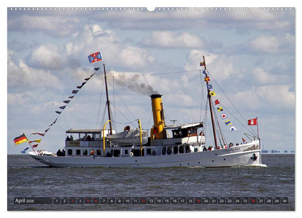 Schiffe kucken (CALVENDO Wandkalender 2026)