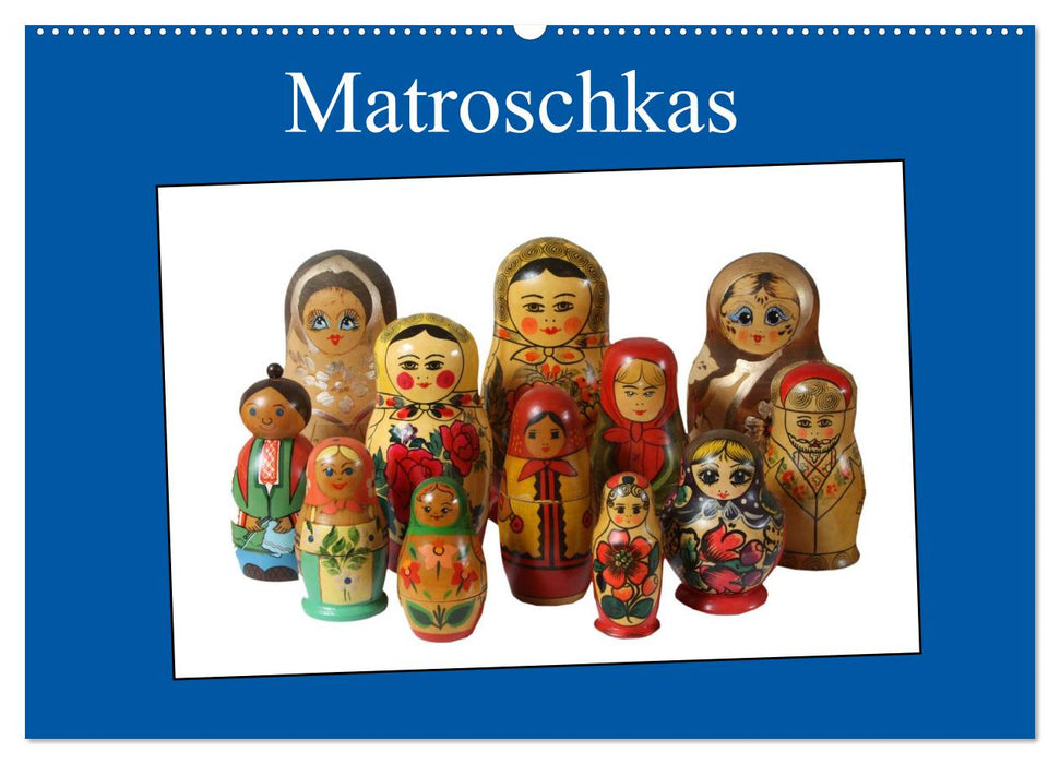 Matroschkas (CALVENDO Wandkalender 2026)