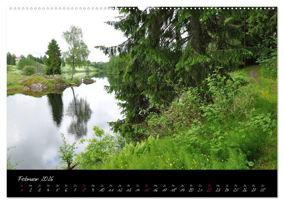 Der Olavsweg (CALVENDO Premium Wandkalender 2026)