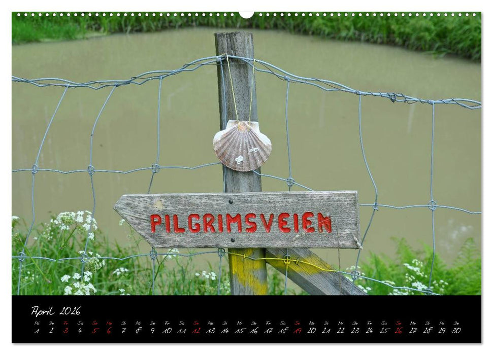 Der Olavsweg (CALVENDO Premium Wandkalender 2026)