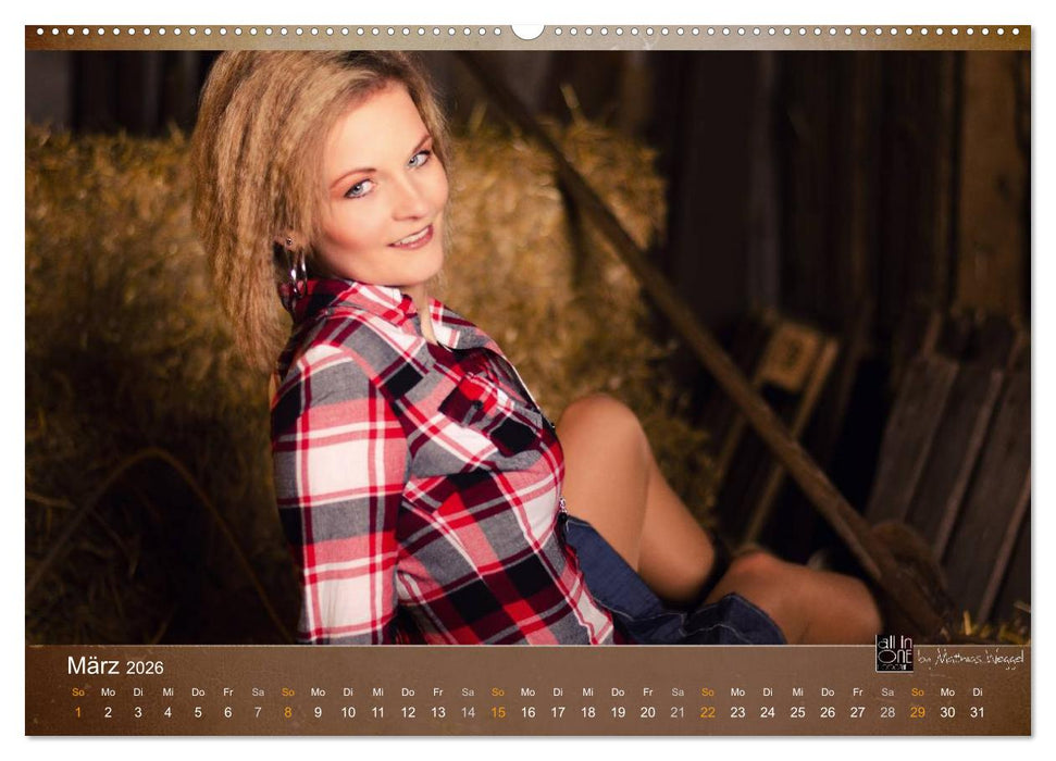 Western Girls (CALVENDO Wandkalender 2026)