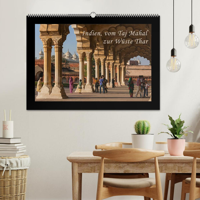 Indien, vom Taj Mahal zur Wüste Thar (CALVENDO Wandkalender 2026)