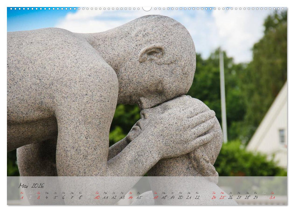 Vigeland (CALVENDO Premium Wandkalender 2026)