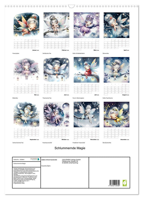 Schlummernde Magie (CALVENDO Wandkalender 2026)