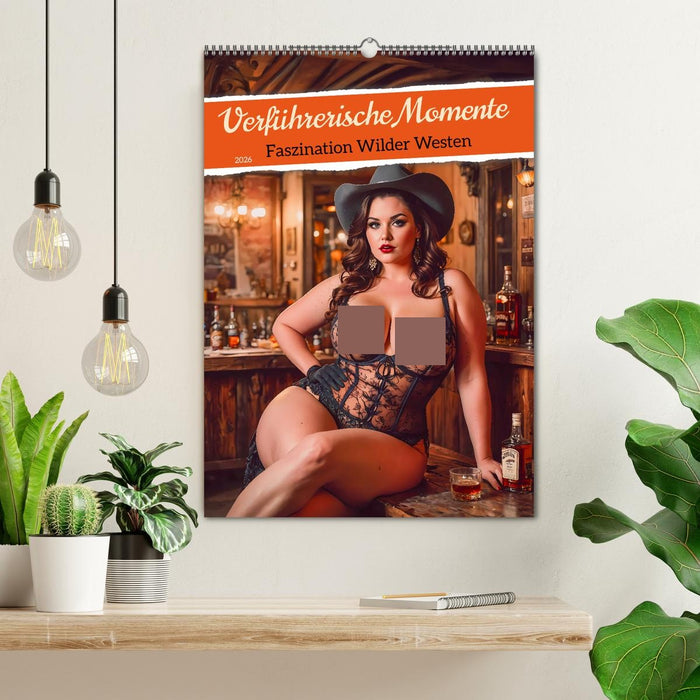 Verführerische Momente - Faszination Wilder Westen (CALVENDO Wandkalender 2026)