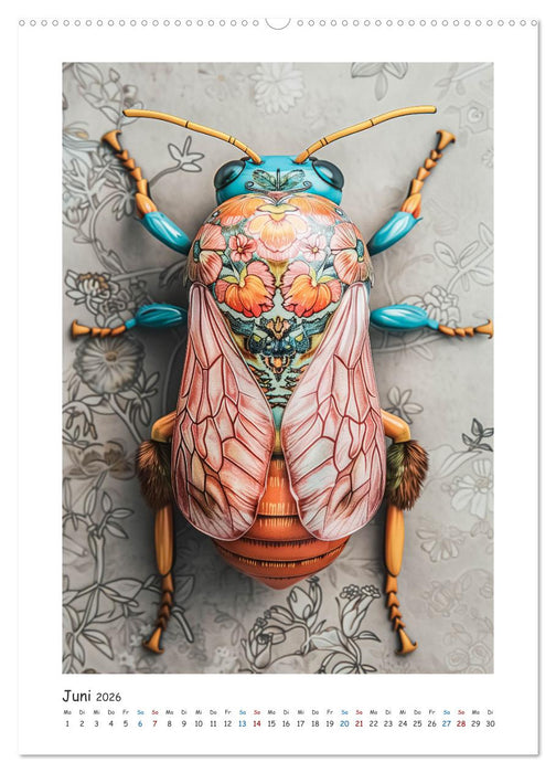 Flatterwesen und Pustekäfer (CALVENDO Wandkalender 2026)