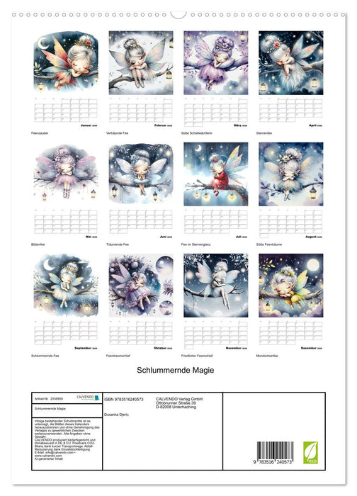 Schlummernde Magie (CALVENDO Premium Wandkalender 2026)