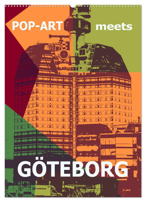 POP-ART meets Göteborg (CALVENDO Wandkalender 2026)