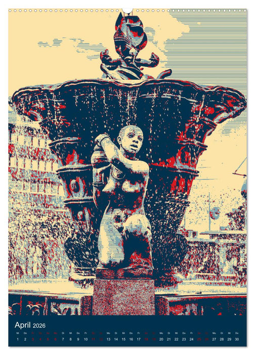 POP-ART meets Göteborg (CALVENDO Wandkalender 2026)