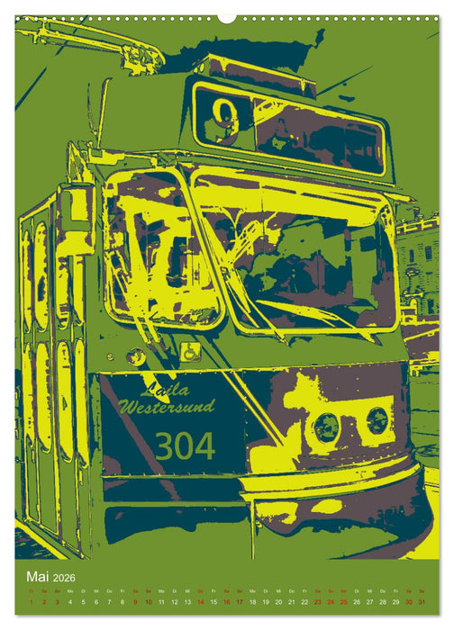 POP-ART meets Göteborg (CALVENDO Wandkalender 2026)