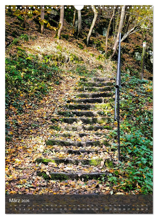 Eifel Traumpfad Höhlen- und Schluchtenstieg (CALVENDO Wandkalender 2026)