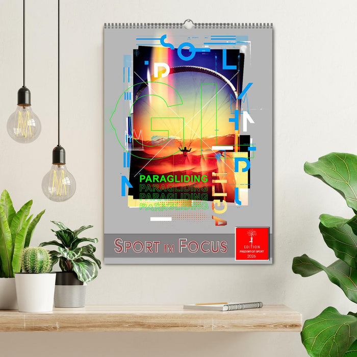 Sport im Focus (CALVENDO Wandkalender 2026)