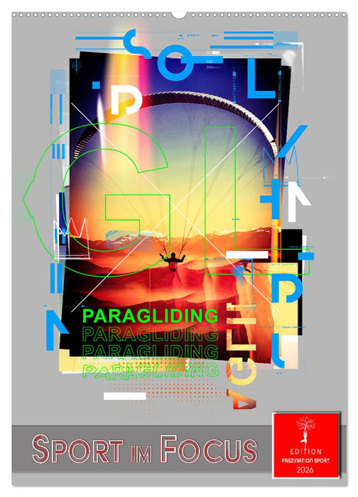 Sport im Focus (CALVENDO Wandkalender 2026)