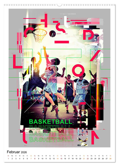 Sport im Focus (CALVENDO Wandkalender 2026)