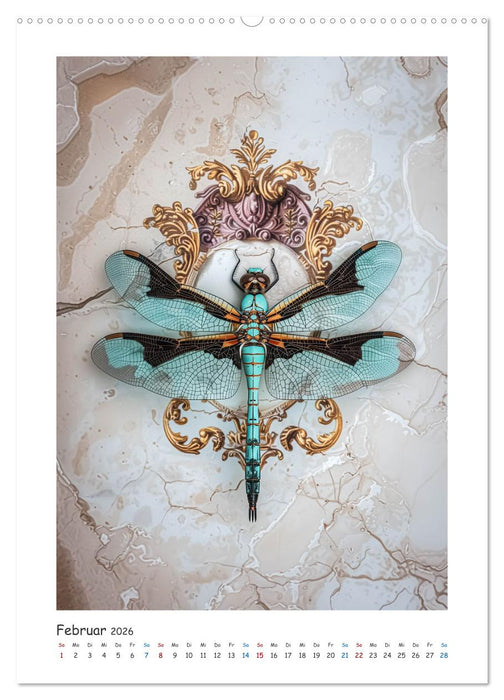 Flatterwesen und Pustekäfer (CALVENDO Premium Wandkalender 2026)