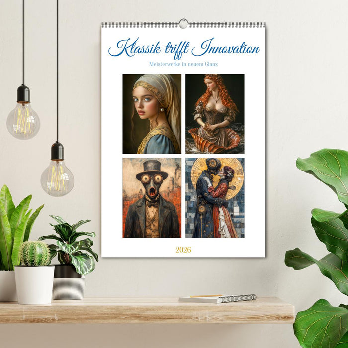 Klassik trifft Innovation (CALVENDO Wandkalender 2026)