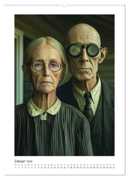 Klassik trifft Innovation (CALVENDO Wandkalender 2026)