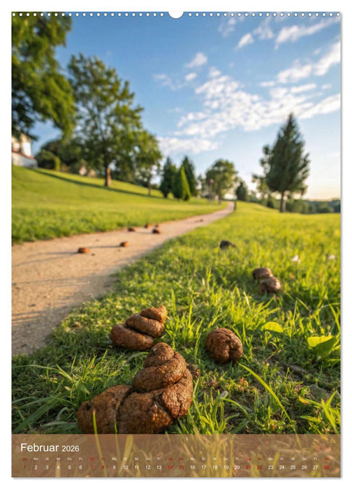Der Hundehaufenkalender (CALVENDO Wandkalender 2026)